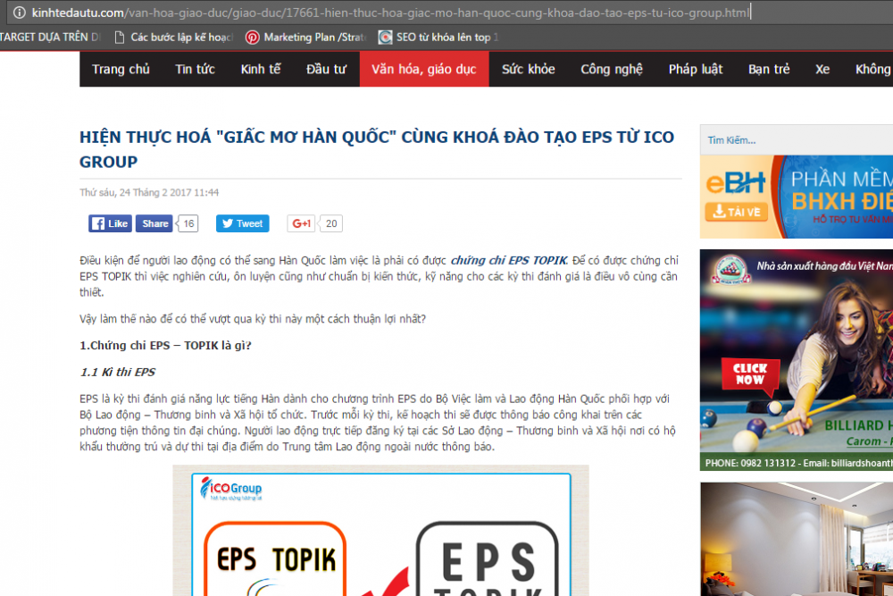 Hiện thực hóa giấc mơ Hàn Quốc cùng khóa đào tạo EPS từ ICOGroup