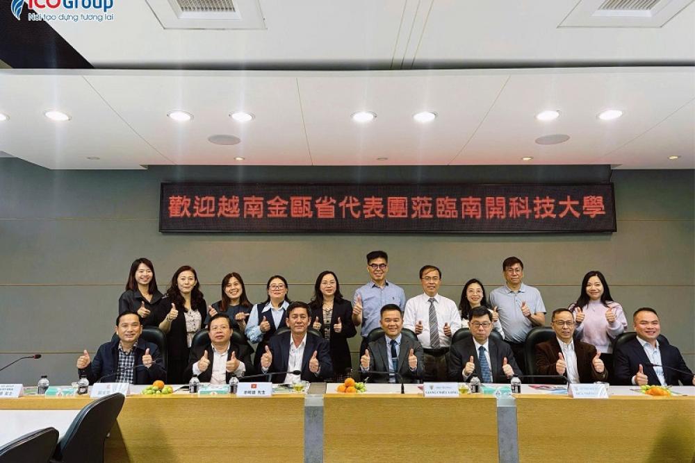 Mở rộng cơ hội học tập và thực tập tại Đài Loan: ICOGroup ký kết với Đại học KHKT Nam Khai