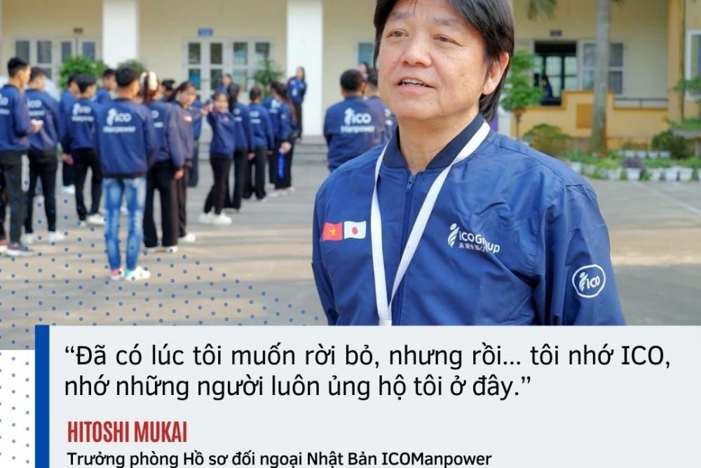 Gắn bó một thập kỷ, ở lại vì tình người – Câu chuyện của thầy giáo người Nhật tại ICOGroup