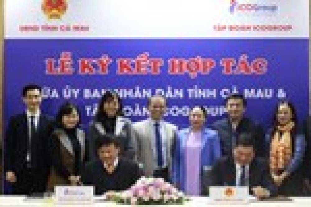 Tập đoàn ICOGroup ký kết hợp tác toàn diện với UBND tỉnh Cà Mau