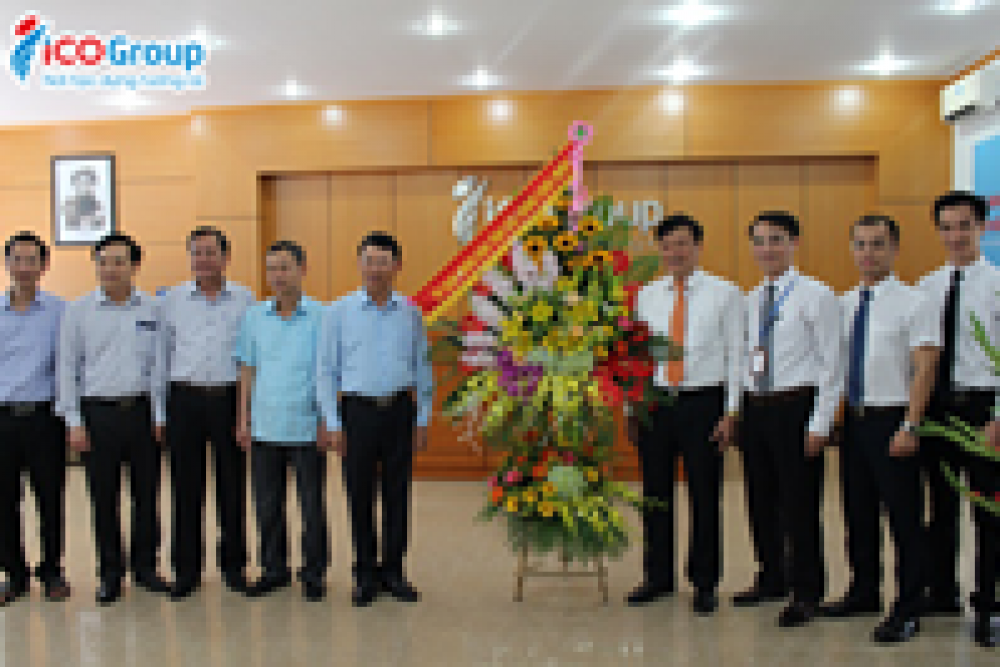 Đoàn lãnh đạo tỉnh Bắc Giang đã đến thăm và chúc mừng ICOGroup nhân kỷ niệm 10 năm thành lập