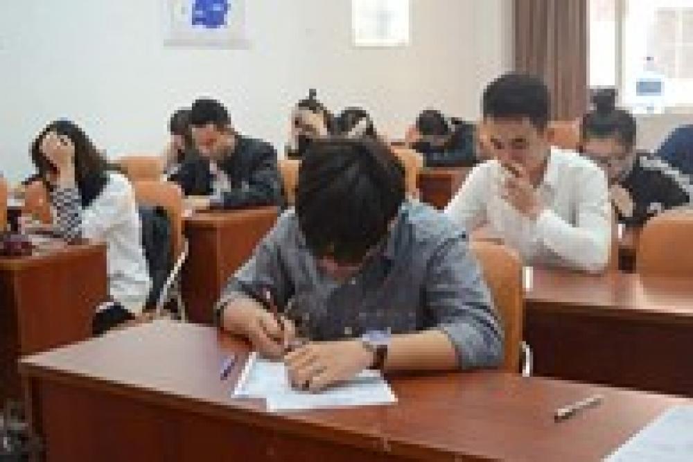 ICOEuro tổ chức buổi thi thử tiếng Đức trình độ B1 cho gần 50 học sinh