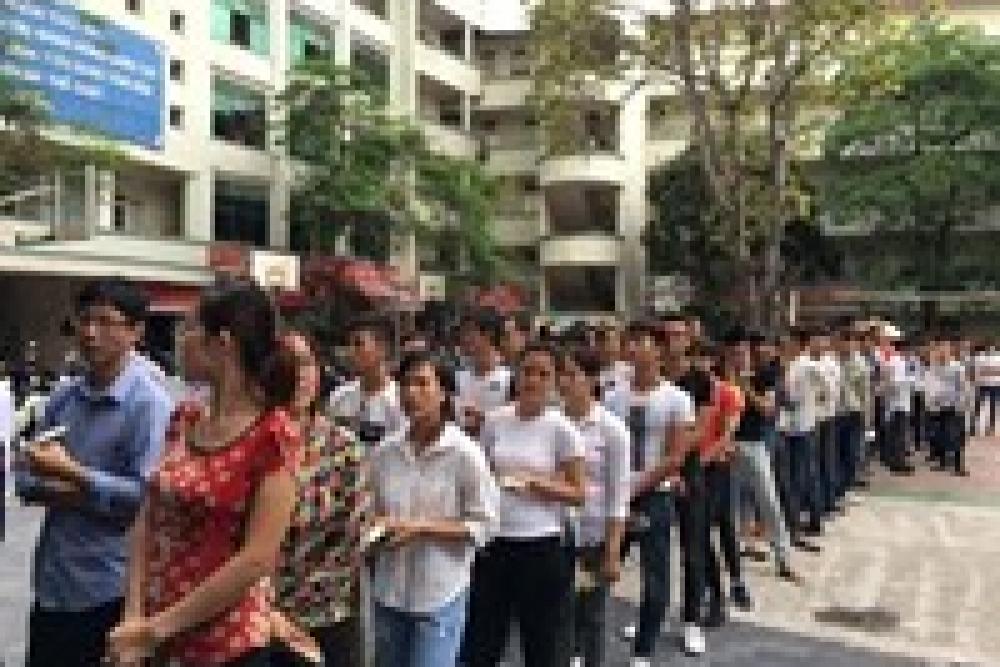 Hơn 16.800 thí sinh tham dự kỳ thi tiếng Hàn năm 2017