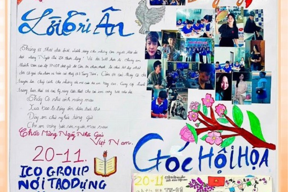 ICOGroup tổng kết các hoạt động sôi nổi chào mừng Ngày Nhà giáo Việt Nam 20/11