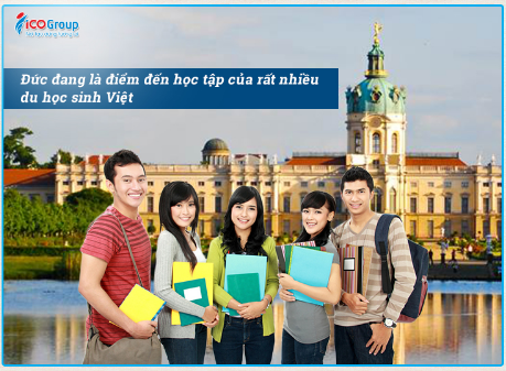 Đức đang là điểm đến học tập của rất nhiều du học sinh Việt